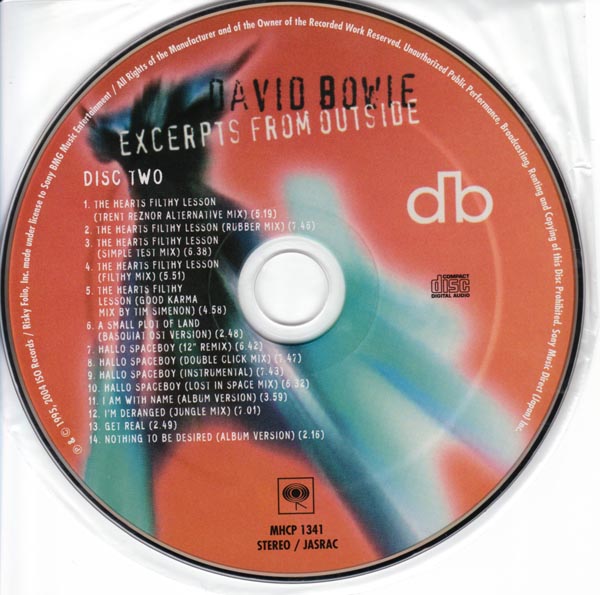 CD 2, Bowie, David - 1. Outside